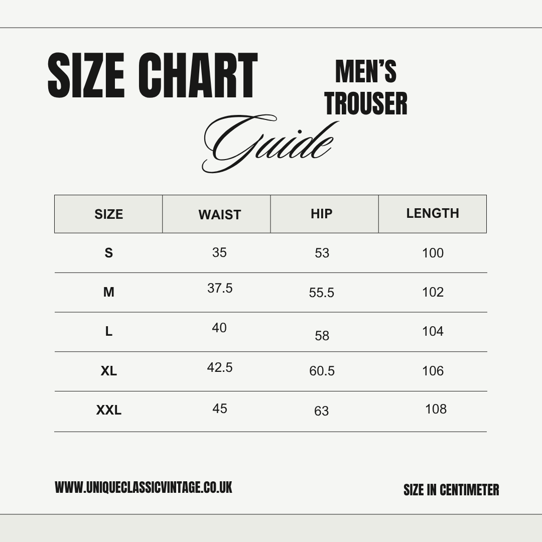 Men's Trouser Premium Quality 100% Cotton.