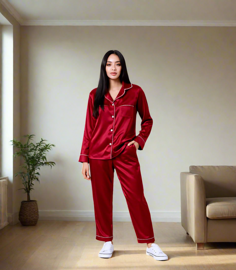 Women' Satin Night Suit